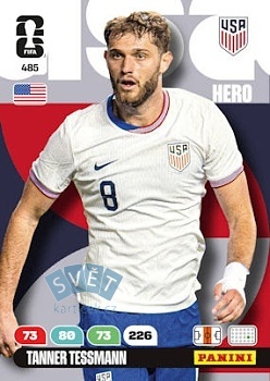 Tanner Tessmann USA Panini FIFA World Cup 2026 Adrenalyn XL #485